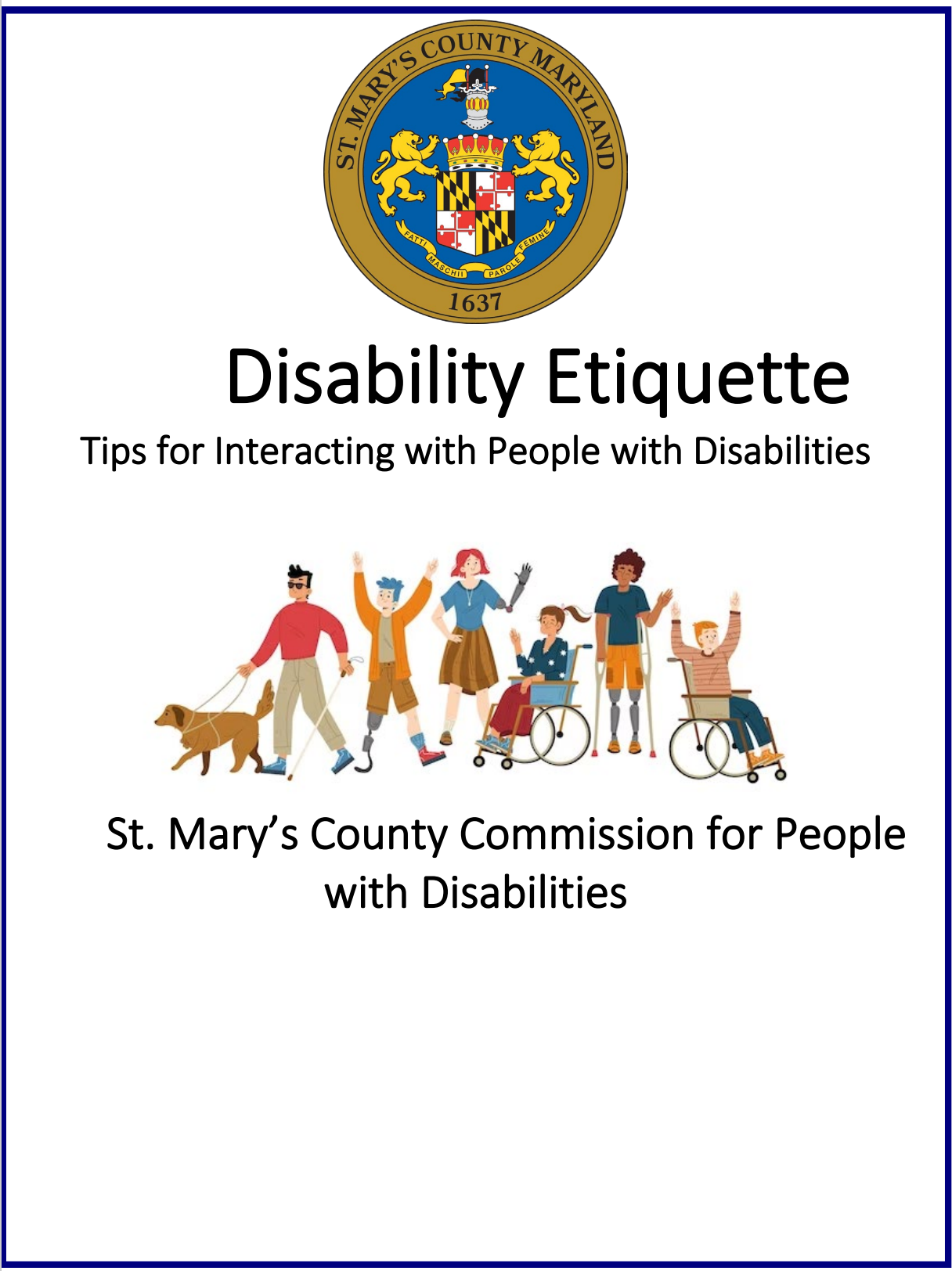 Disability Guide Cover